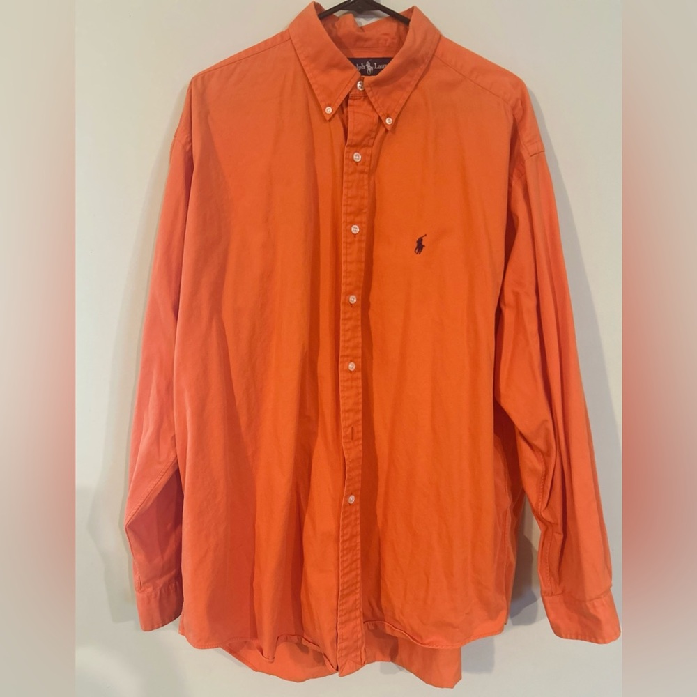 Ralph Lauren Button Down- Blake- Orange